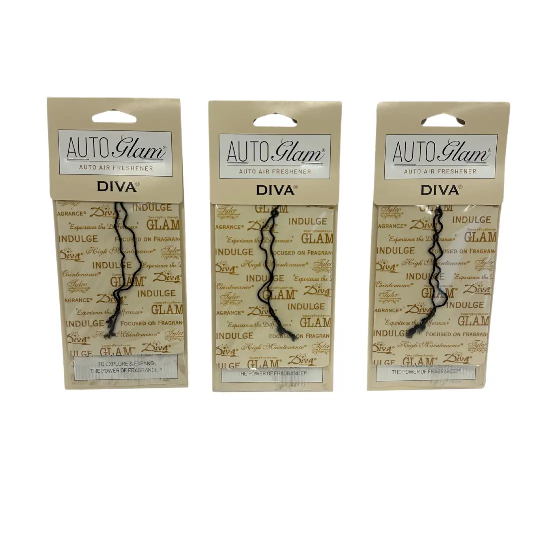 Diva Autoglam Auto Air Freshener, Set of 3