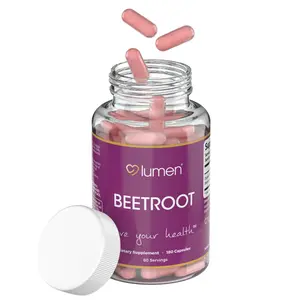 Beetroot for Women – 1950mg Per Serving – 180 Capsules – 60 Servings – Made with Natural Beetroot Powder – Non-GMO, Gluten-Free, and Easy to Take Daily
