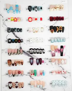 zb40..Different styles press on nails display-host:Sumi