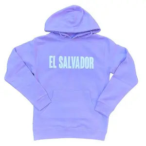Unisex Lavender El Salvador Hoodie