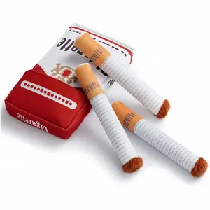 3 Giggle Puff Stick Toys with a Box,Christmas gift,4-in-1 Interactive Plush Dog Toys for Hide-and-Seek,Toybox Canine for Small to Medium Dogs