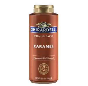 Ghirardelli Caramel Sauce Squeeze Bottle, 16 oz (Pack of 1)