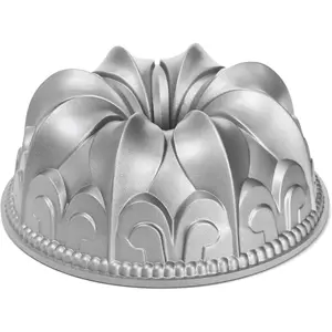 9 Inch Non-Stick Fluted Cake Pan, 10 Cups Heavy Duty Fluted Tube Cake Pan Baking Mold Easy Release  Baking Mold for DIY Cakes