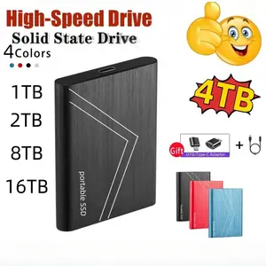 Portable External Hard Drive 32TB 16TB 8TB 4TB 2TB Expansion Upgrade Solid State Drive external storage