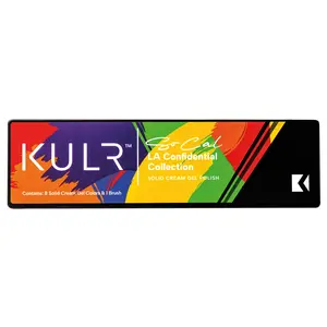 KULR LA Confidential Collection Primary color Solid Cream Gel Polish Brush