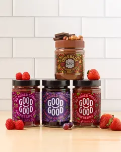GOOD GOOD TikTok Best Sellers 12oz Bundle (Strawberry Jam, Raspberry Jam, Grape Jelly, &  Choco Hazel Spread)