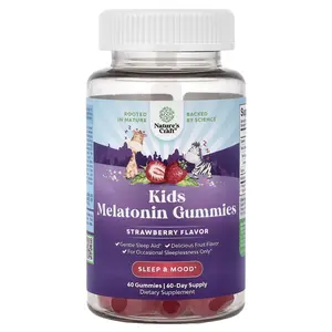 Nature's Craft Kids Melatonin Gummies, Strawberry, 60 Gummies