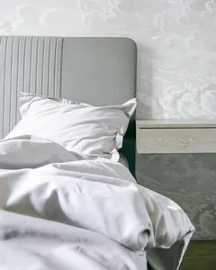 Willow Organic Cotton Percale Queen White Pillow Sham - 300 TC