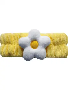 Cute Floral Headbands, Pastoral Style, Solid Color, Wide Edge, Face Wash & Makeup Accessory, Wholesale Hair Bands, Flower Headbands