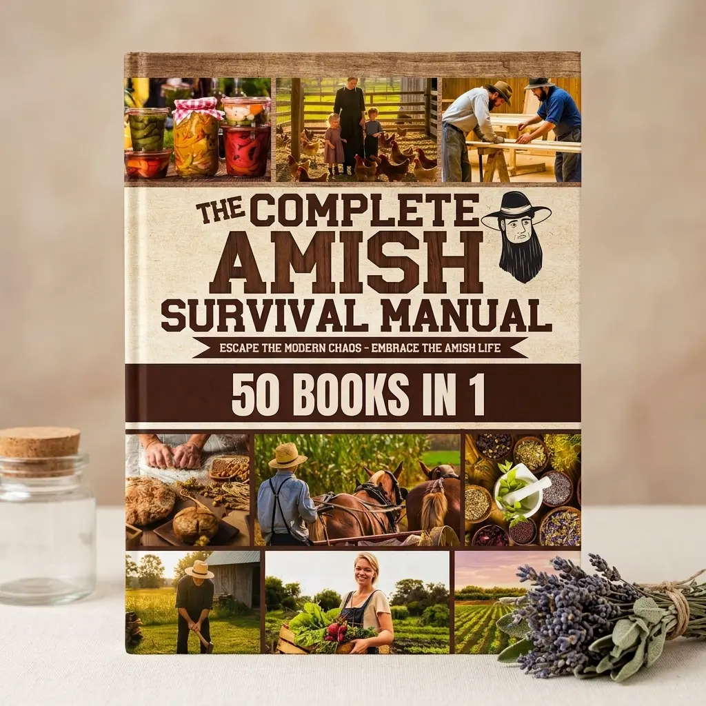 The Amish Survival Manual - 50-in-1 Career & Self-Help Book, Traditional Amish Living, Homesteading & Self-Sufficiency Guide (Humanities & Social Sciences Category)