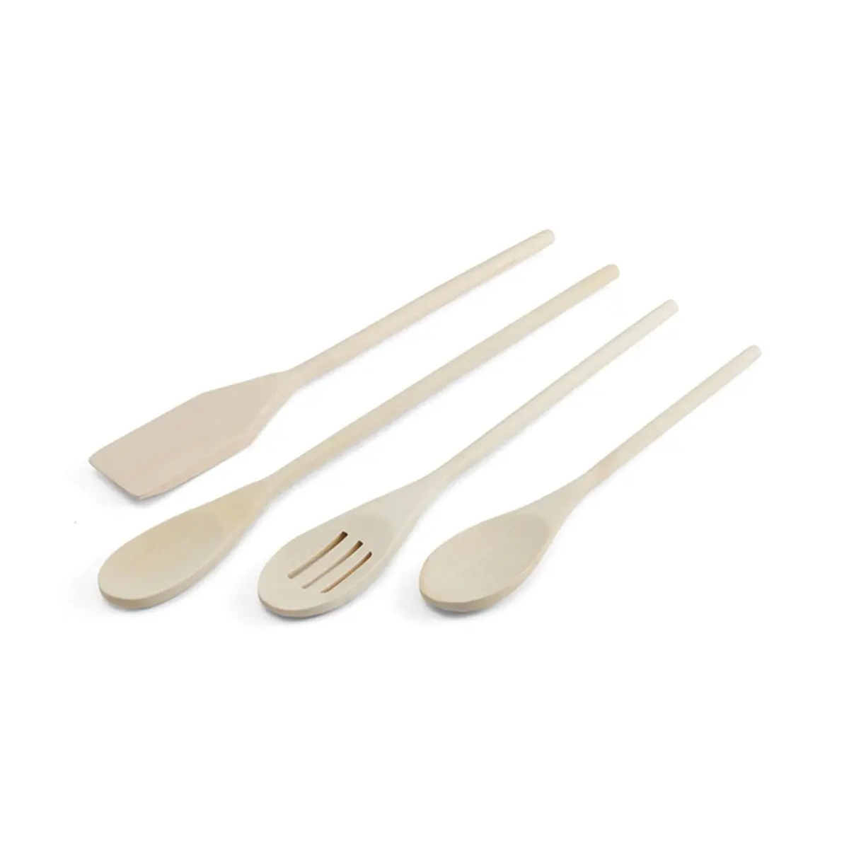 Farberware 6009318 Beige Wooden Spoon Set - Kitchen Cutlery and Tableware Utensils
