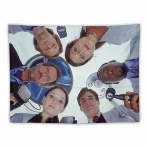 Funny Tapestry Cute Room Decor House MD Wall Coverings Tapestries Aesthetic Flag Room Decor Headboard Wallpaper Background Decorative gift idea