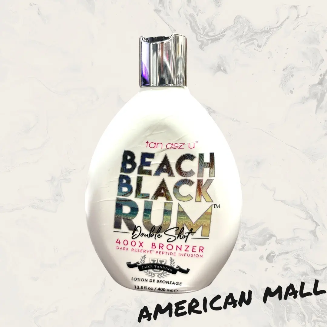 Tan Asz U Beach Black Rum 400X - 13.5 oz. Body Care Coconut