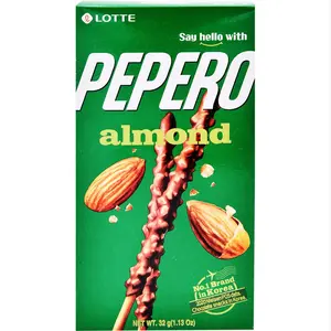 LOTTE Pepero Almond Flavor Chocolate Sticks