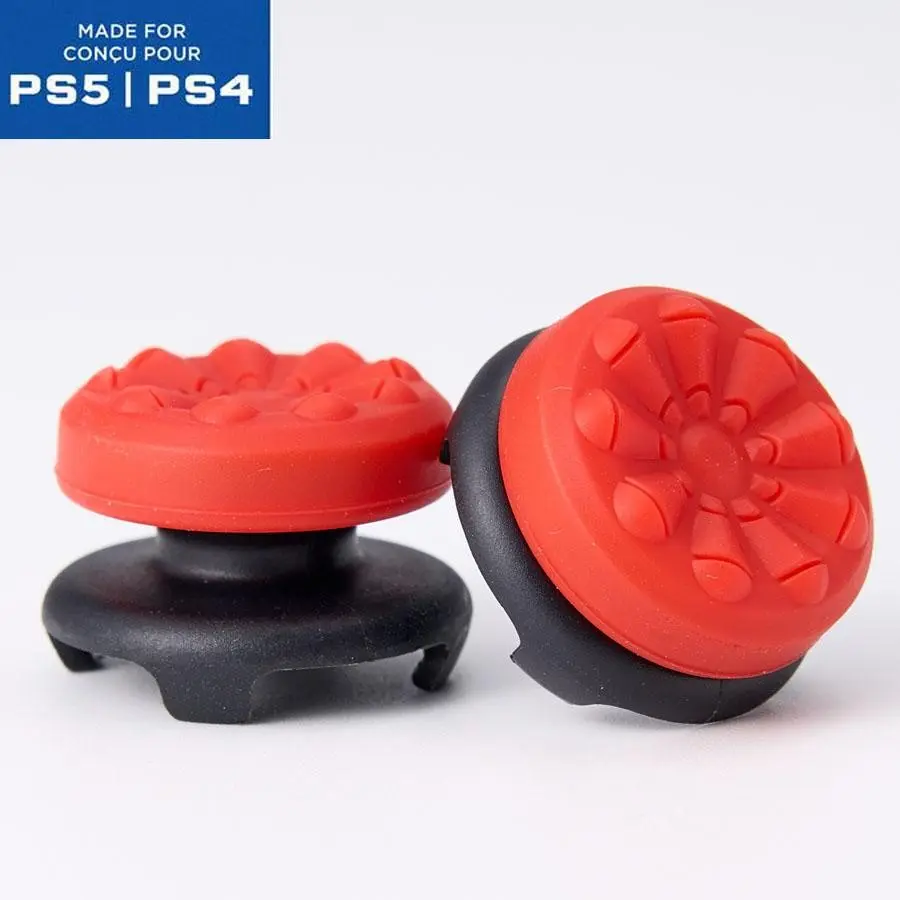 Controller Performance Instructions Joystick, 2 Counts/set 3D Analog Joystick Replacement, Game Console Accessories for PlayStation PS4 & PS5, Universal Joystick, Thumbstick Grips