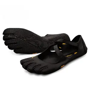 Yoga Pilates Five Finger Shoes, Non-Slip Split-Toe Indoor Fitness Shoes Dance Training Sneakers