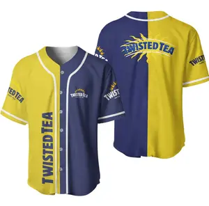 Twisted Tea Baseball Jersey Shirt, Unisex Shirt