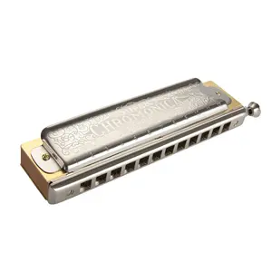 Hohner Super Chromonica Chromatic Harmonica, Key of E Flat (270-Eb)