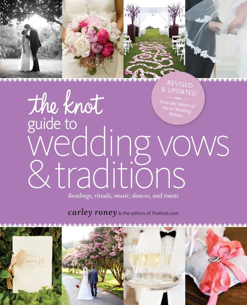 Used Book - The Knot Guide to Wedding Vows and Traditions [Updated Ed.]: Readings, Rituals, Music, Dances, Toasts for Brides and Grooms (Paperback, English) - Wedding Celebration Resource to Choose the Perfect Words with Classic and Original Ideas