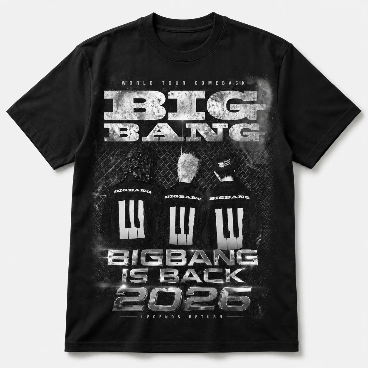 BIGBANG Comeback 20th Anni T-Shirt, Kpop Legend Tee, World Tour Shirt, Con cert Tee, Gift for Her Him