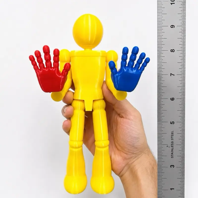 Player 3D Printed Action Figure inspired poppy playtime