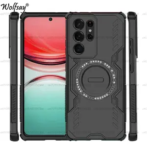 Case For Samsung Galaxy S21 Ultra Magnetic Adsorption Wireless Charge Cover Samsung S21 Ultra 5G Case For Samsung S21 Ultra Case