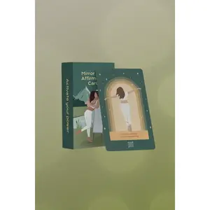 Mirror Work Affirmation Cards - Intentional affirmations to build clarity and self-trust.