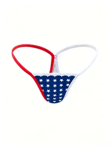 G String Thongs for Women Sexy Underwear Low Rise Womens Thong Cotton Panties for Ladies Blue Fit
