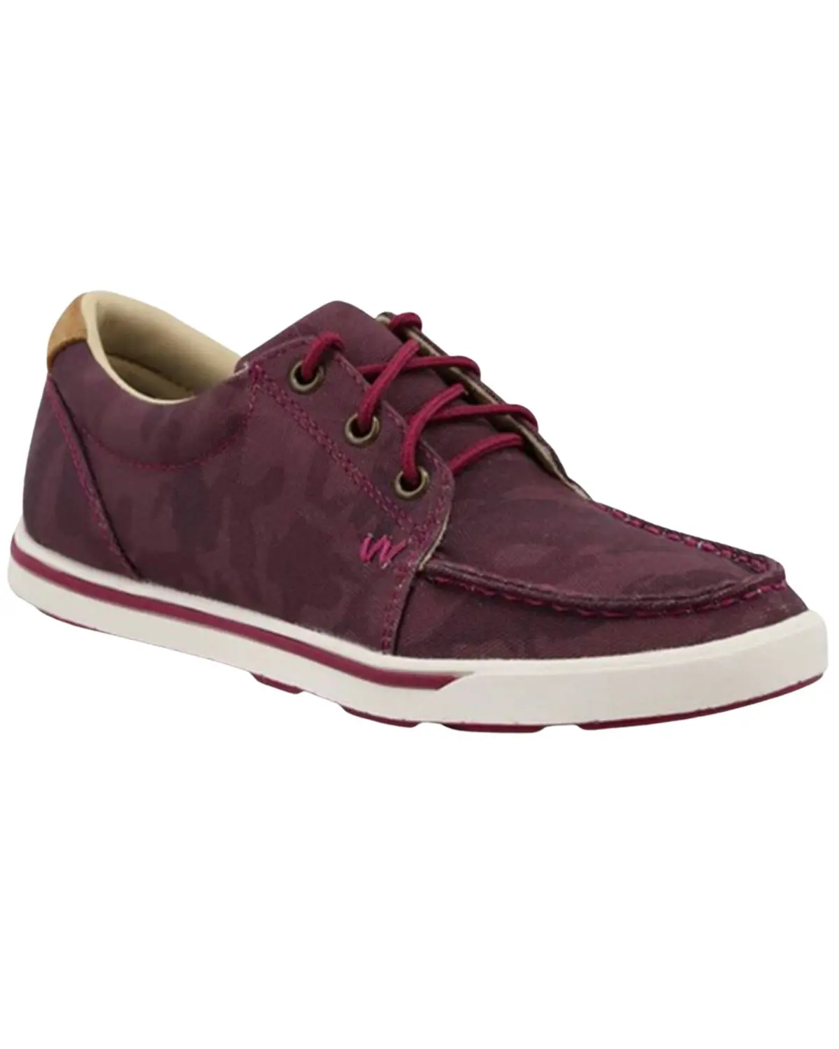 Wrangler Women's Retro Women'S Camo Print Casual Lace-Up Shoe Moc Toe - Kwc0017