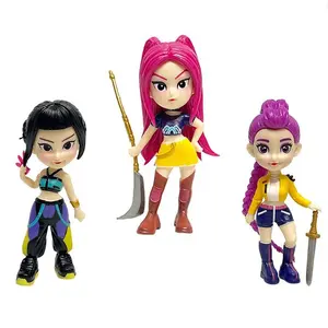 Golden Girls Demon Hunters Singer Group PVC Action Figures Articulated Figures Collectible Model Toys Home Display Decor PVC Collectible Statue