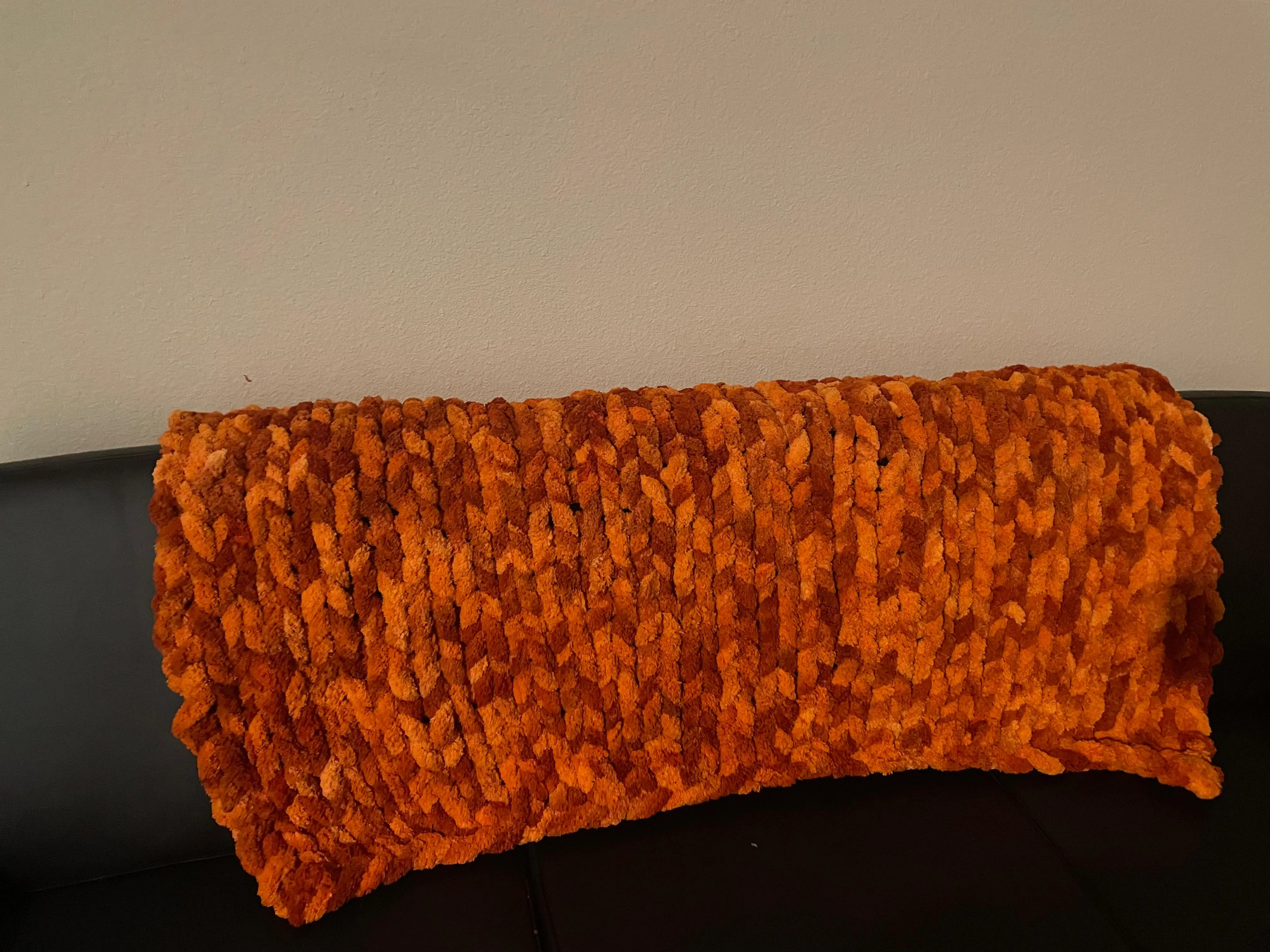 Standard Pattern Crochet Blanket Soft Handmade Cozy Throw