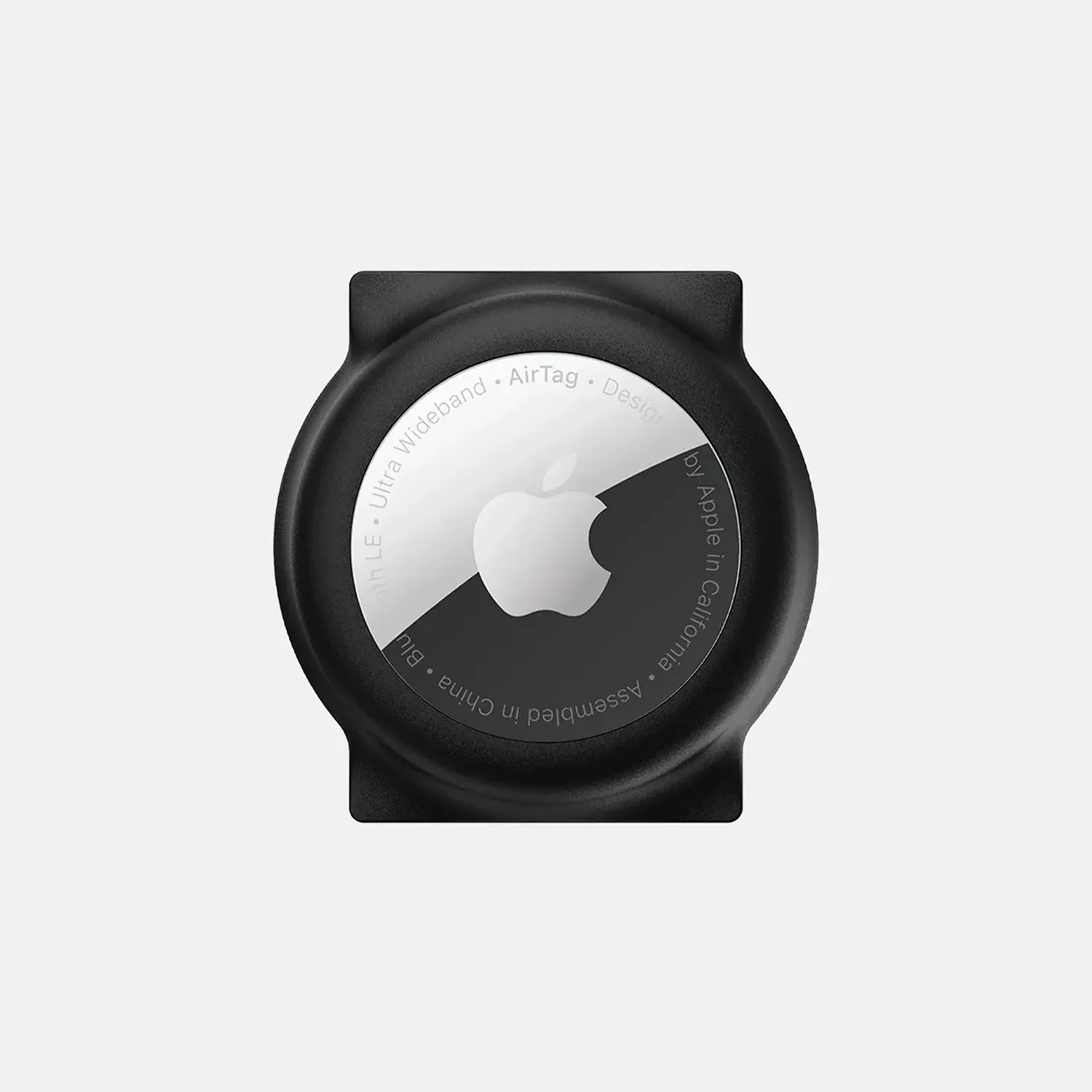 Shuffle AirTag Holder for Shuffle Wallet 1.0, Slim Silicone Case Attachment for Apple AirTag, Snap On Wallet Tracker Mount, Easy Install and Remove, AirTag Not Included