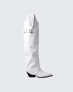 Jupiter White Convertible Boot