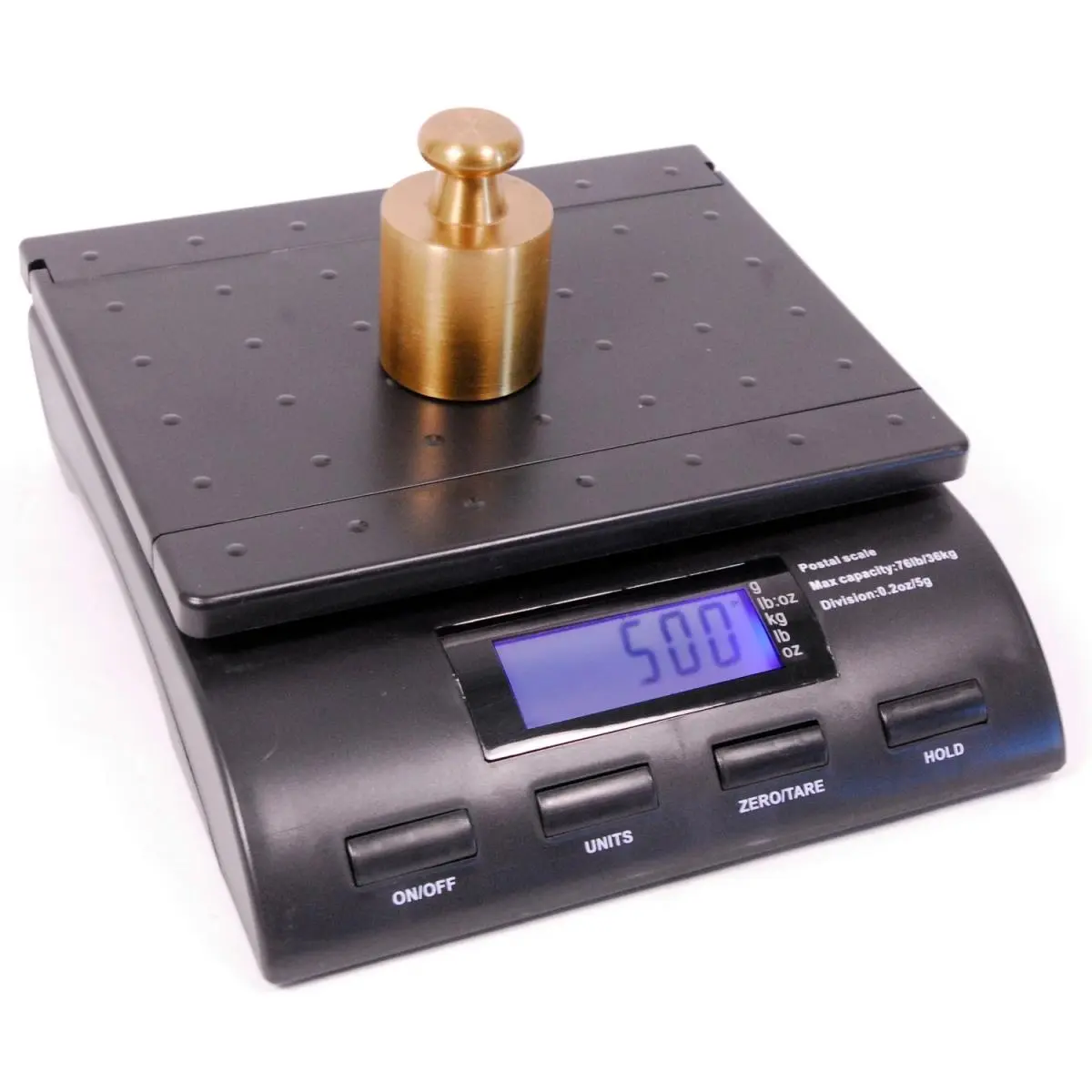 212 MAIN Accurate Digital Weighing Machine - Small Office Postal Scale with SC 56 AD Processor, LW Measurement, Backlight LCD Display, Fixed Calibration, Auto On/Off, 56 lb x 0.2 oz Capacity, 6.25x7.75 in Size, Accurate Digital Scale