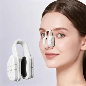 EMS Nose Massager Clip, 5-Speed Microcurrent Pulse Device, Portable Nose Massager for Home Use, USB Rechargeable Massagers, Standard Household Use, Bz06 Model