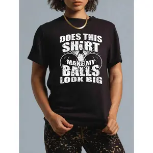 Cotton Funny Bowling Ball T-Shirt - Gag Gift for Men graphic shirt women