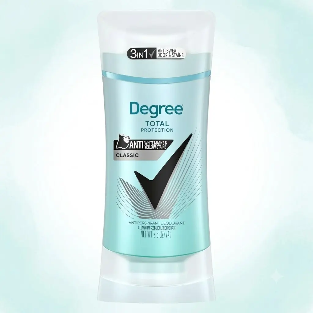 Degree UltraClear Antiperspirant Deodorant for Men & Women, Black + White, Sweat & Odor Protection, 2.6 oz
