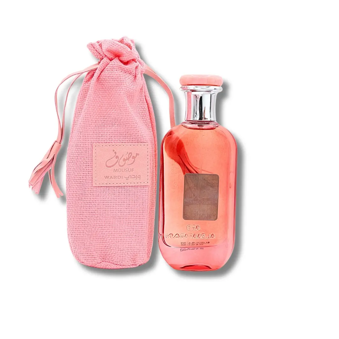 Ard Al Zaafaran Mousuf Wardi Eau de Parfum, 100 ml Women's Perfume Spray with a Long Lasting Scent that Includes Oud, Floral, Chocolate & Powdered Musky Notes, Floral Scents Perfume, Signature Scent
