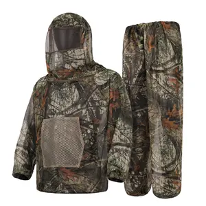 LOOGU Mosquito Suits, Net Bug Pants & Jacket Hood Sets
