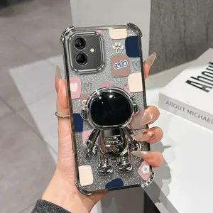 1 Piece Suitable For Galaxy A06/A05/A05s/A04e/A04/A03s/A02/A03/A02s/A03 Global Version Sun Cute Bear Flexible Design Phone Case Cover Premium And Stand Protection Made Suitable For Galaxy A04 Ideal For Daily Use