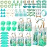 74Pcs Baby Shower Prizes for Game Winners Baby Shower Favors Gifts including Headband Hair Brush Jewelry Box with Gift Bag for Baby Shower Game Prizes Wedding Bridal Shower Favors