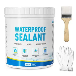 Invisible Liquid  Adhesive, Water-Based Transparent  Agent, Anti-Leakage  Sealant, Indoor & Outdoor  Coating (10.5oz)