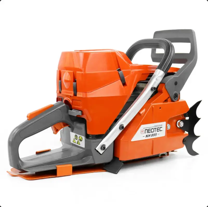 NEOTEC NH895 94cc Professional Gas Chain Saw with Aluminum Chain Saw Head, 2-Cycle 6.6HP Heavy Duty, Quick Start, 28in/36in Bar Options for Tree Cutting, Logging, Compatible with 394 395 394XP 395XP Parts, Inches