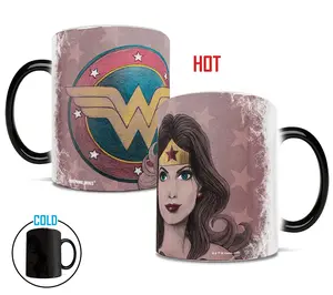 Trend Setters  Womans Wonder Diana Prince Morphing Heat-Sensitive Mug - 11 oz