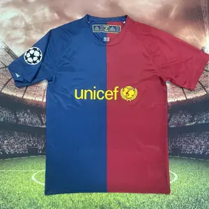 No.10 Messi 2009-2021 Home retro short sleeved long sleeved Soccer jerseys