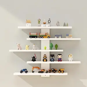 Wall Mounted Display Rack for Blind Box Figures, No-Drill Wall Shelf, Multi-Layer Storage Organizer, Hanging Doll Holder