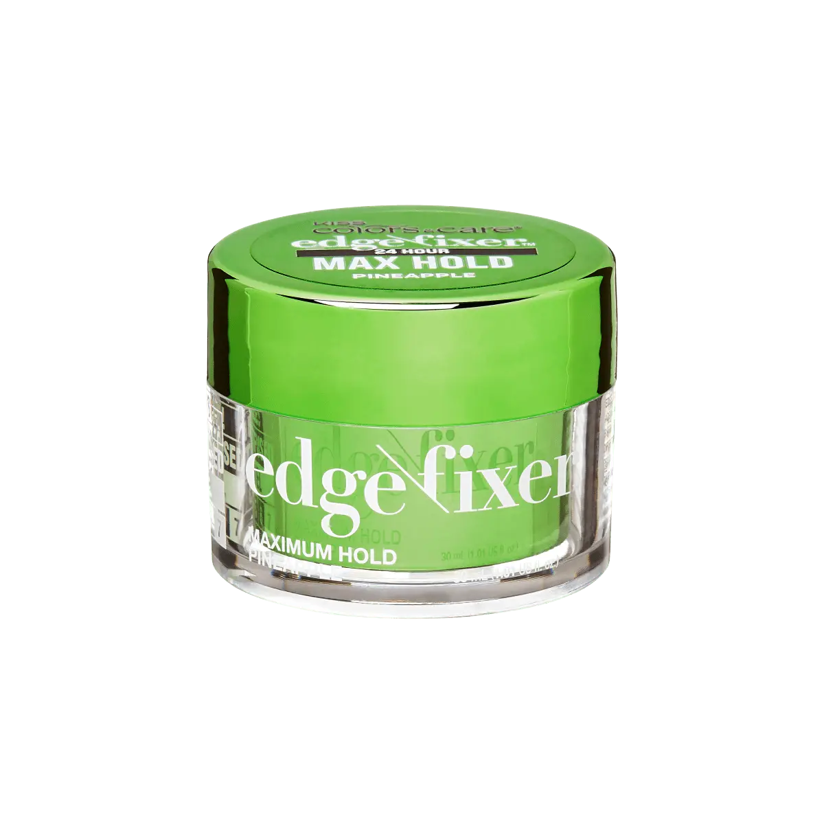 Kiss Colors & Care Edge Fixer Gel - Pineapple | Edge Control, Baby Hair Gel, Maximum Hold, Travel Friendly, 30 ml, Hair Care