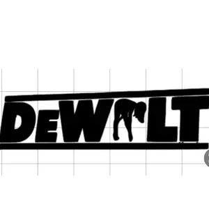 DeWalt Str!pper Car Decal