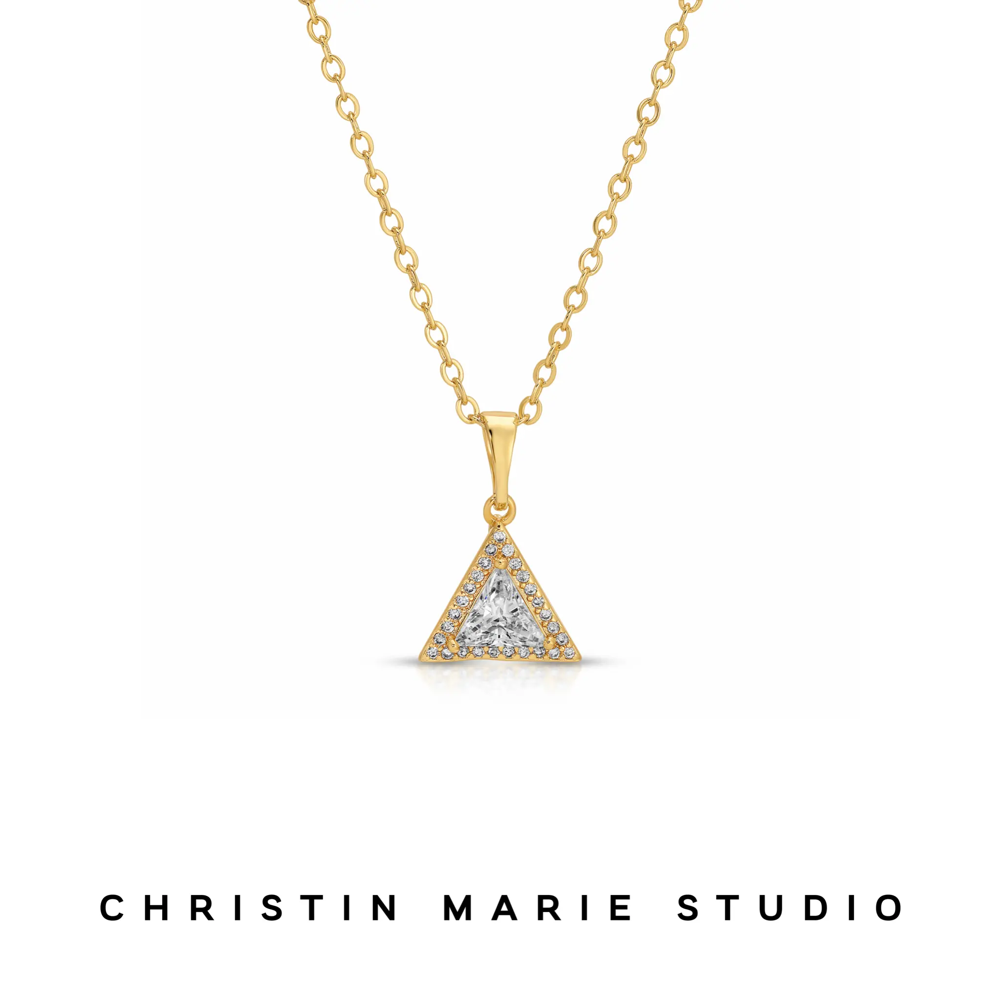 Cute Little Mini Triangle Necklace Cute Little Mini Triangle Necklace