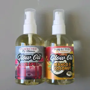GLOW OIL - 4oz Scented Body Oils - Choose your fragrance
